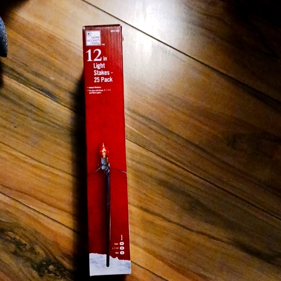 Home Accents Holiday Indoor/Outdoor 12 in Light Stakes 25-Pack - 244 263 - Picture 4 of 5